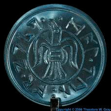 Titanium Raven Penny of Dal Tun, type 1 coin