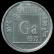 Gallium Element coin