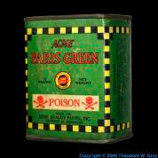 Arsenic Paris Green pigment/poison