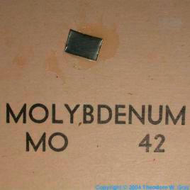 Molybdenum Mini element collection