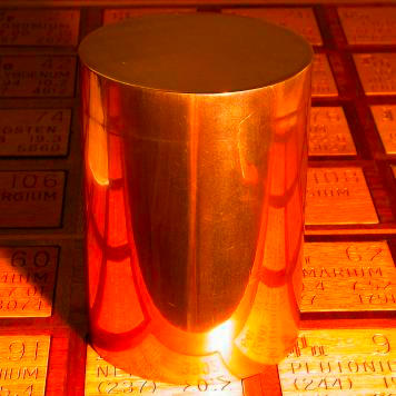 Zinc 63 pound solid brass cylinder