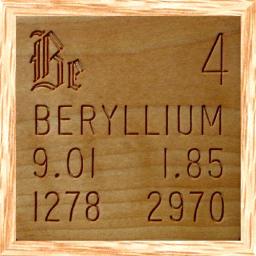 004 Beryllium