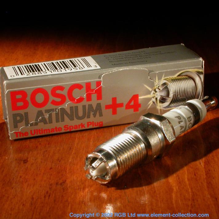 Platinum Bosch spark plug