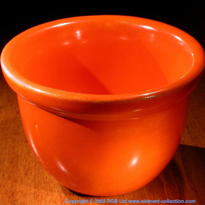 Uranium Fiestaware bowl