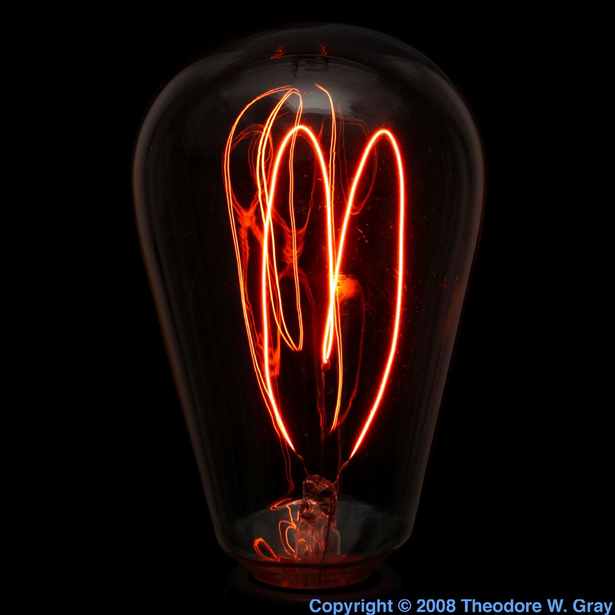 Carbon Carbon-filament lamp