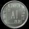 Aluminum Element coin