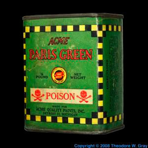 Arsenic Paris Green pigment/poison