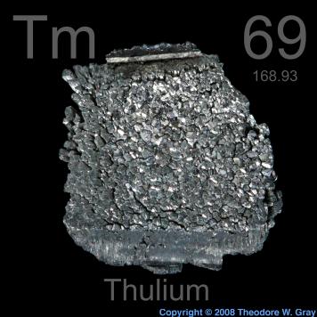 Thulium Lump with interesting surface99.95%