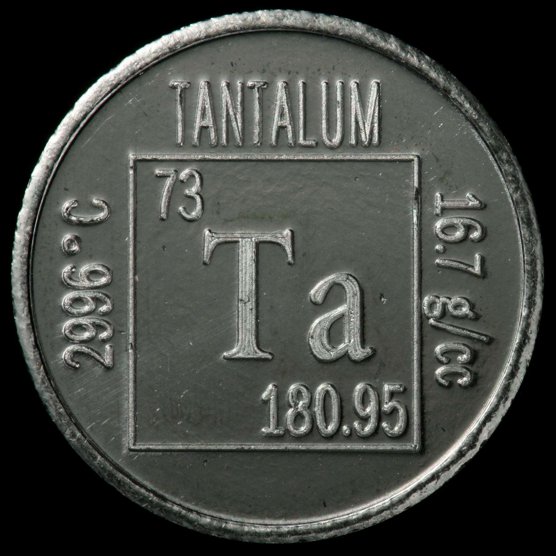 Tantalum Element coin