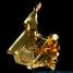 Gold Vapor deposited crystal 2