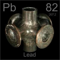 Lead 6-way pipe union