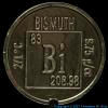Bismuth Element coin
