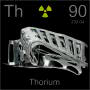 Thorium Cutout sheets, 20g