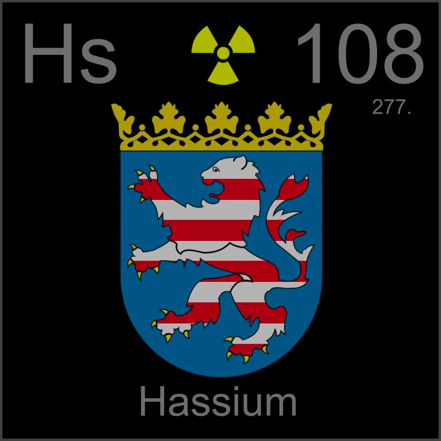Hassium Poster sample