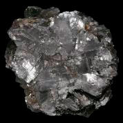 Chromium Encrusted ferrochrome crystal