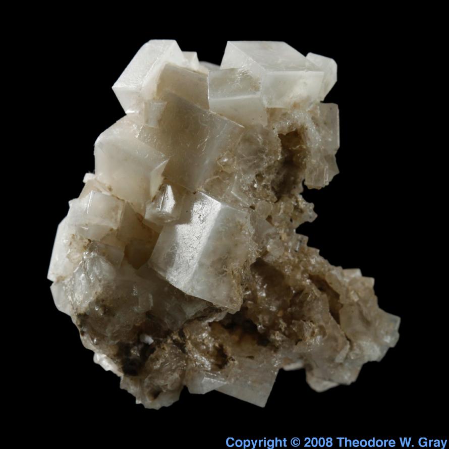 Hydrogen Halite and Borax mixed crystal