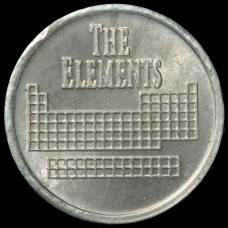 Indium Element coin