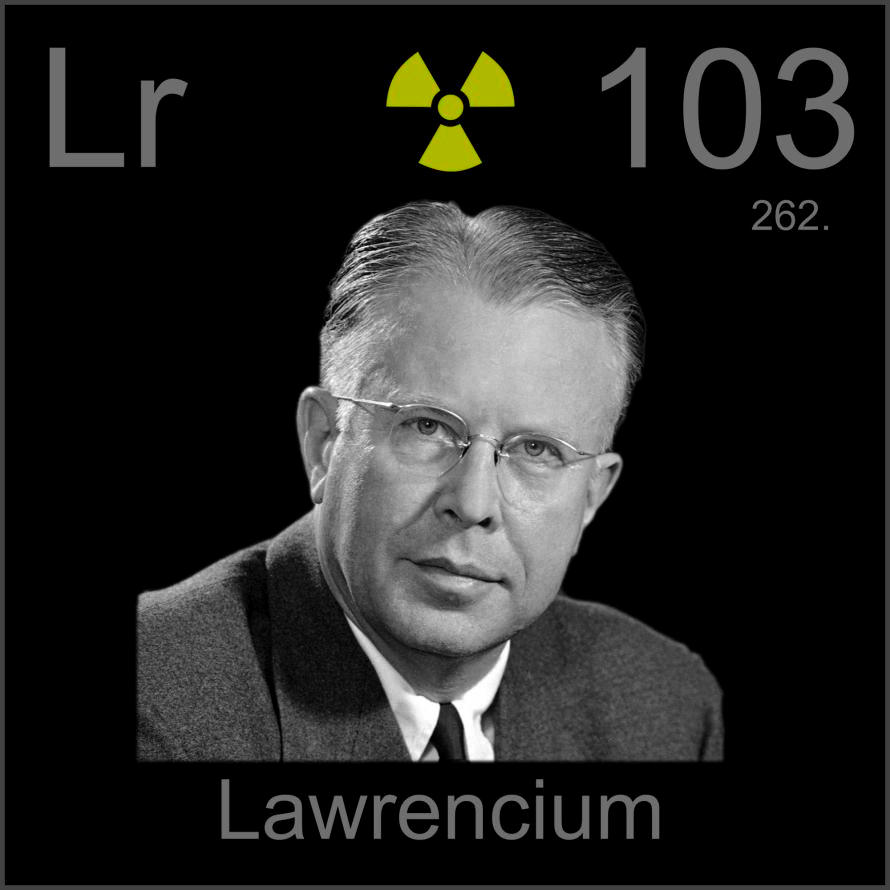 Sample Of The Element Lawrencium In The Periodic Table