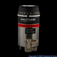 Hydrogen Halothane vaporizer