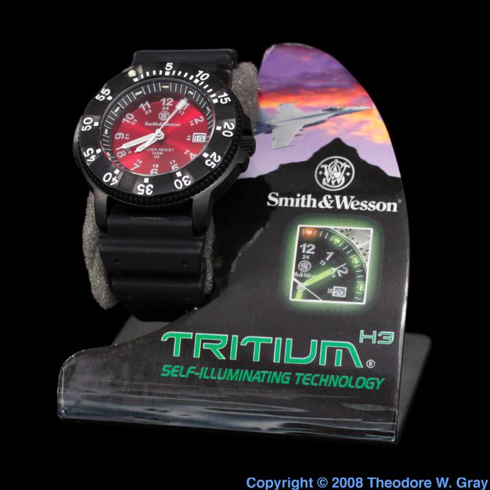 Hydrogen Tritium luminous watch