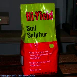 Sulfur Soil Sulfur