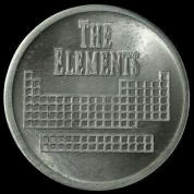 Hafnium Element coin