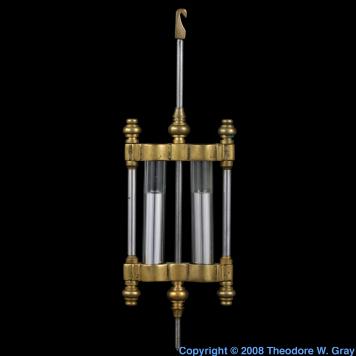 Mercury Temperature compensating pendulum
