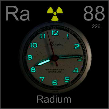Radium Broken wristwatch