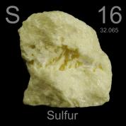 Sulfur Native Sulfur from Jensan Set