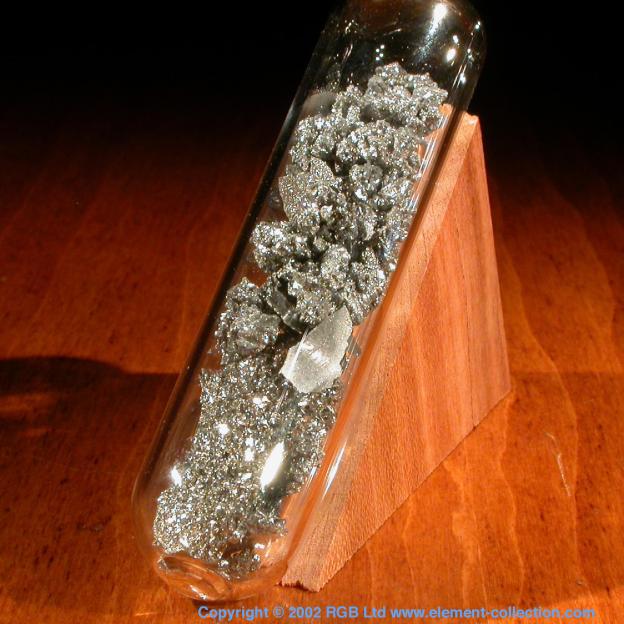 Arsenic Crystals under argon