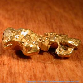 Gold Native gold nugget